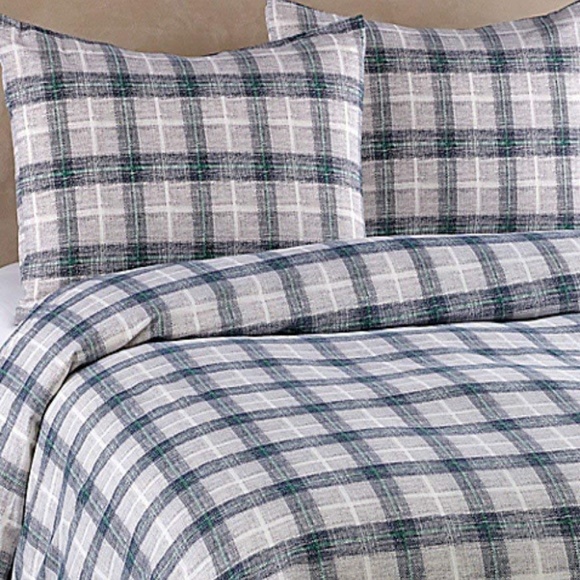 Bed, Bath and Beyond Other - NEW Aberdeen Twin Size Duvet Cover Set Grey